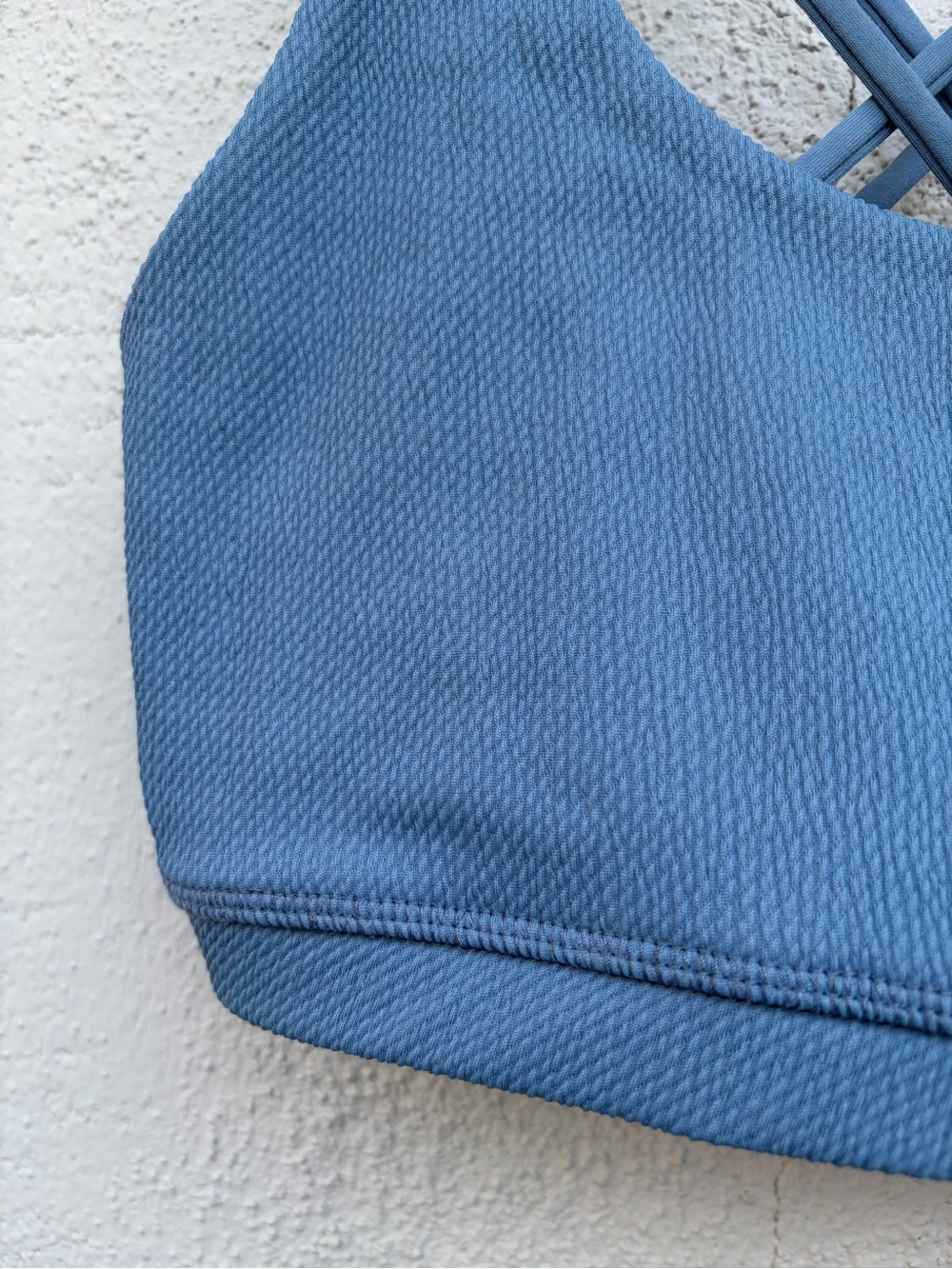 Cotton On: Body Blue Crossback Ribbed Sports Bra women’s Size L - Picture 6 of 11